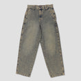 Load image into Gallery viewer, Dickies Madison Baggy Fit Denim Yellow Fade Indigo
