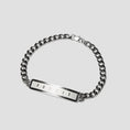 Load image into Gallery viewer, HUF Mini Id Bracelet Silver