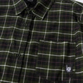 Load image into Gallery viewer, HUF Modal Plaid Shirt Olive
