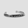 Load image into Gallery viewer, HUF Mono Bracelet Silver