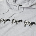 Load image into Gallery viewer, HUF Moo Pullover Hoodie Heather Grey