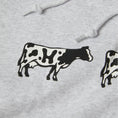 Load image into Gallery viewer, HUF Moo Pullover Hoodie Heather Grey
