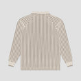 Load image into Gallery viewer, Metalwood Ribbed Longsleeve Polo Shirt Tan