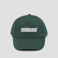 Load image into Gallery viewer, Metalwood Metal Logo 5-Panel Cap Spruce