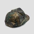 Load image into Gallery viewer, Metalwood Metal Logo 5 Panel Hat Real Leaf Camo