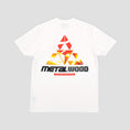 Load image into Gallery viewer, Metalwood Tri Metal T-Shirt White