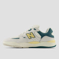 Load image into Gallery viewer, New Balance Tiago 1010 Skate Shoes White / New Spruce