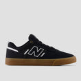 Load image into Gallery viewer, New Balance Jamie Foy 306 Skateboard Shoes Black / White / Gum