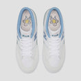 Load image into Gallery viewer, New Balance 417 Skate Shoes White / Blue Laguna