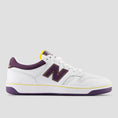 Load image into Gallery viewer, New Balance 480 Shoes White / Purple