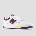 Load image into Gallery viewer, New Balance 480 Shoes White / Purple