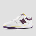 Load image into Gallery viewer, New Balance 480 Shoes White / Purple