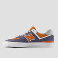 Load image into Gallery viewer, New Balance Numeric 574 Skate Shoes Grey / Orange