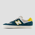 Load image into Gallery viewer, New Balance 574 Skate Shoes Deep Ocean / Sunflower