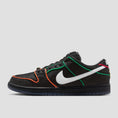 Load image into Gallery viewer, Nike SB Bronx Girls Dunk Low Pro Skate Shoes Black / White / Challenge Red / Total Orange