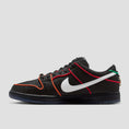 Load image into Gallery viewer, Nike SB Bronx Girls Dunk Low Pro Skate Shoes Black / White / Challenge Red / Total Orange