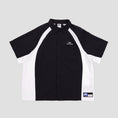 Load image into Gallery viewer, Nike SB Dri-Fit Bowler Woven Shortsleeve Shirt Black / White / White