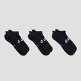 Load image into Gallery viewer, Nike SB Everyday Elevated No-Show Socks 3 Pairs Black