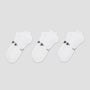 Nike SB Everyday Elevated No-Show Socks 3 Pairs White
