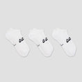 Load image into Gallery viewer, Nike SB Everyday Elevated No-Show Socks 3 Pairs White