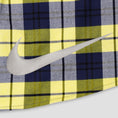 Load image into Gallery viewer, Nike SB Longsleeve Flannel Shirt Midnight Navy / Speed Yellow