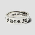 Load image into Gallery viewer, HUF Old E Ring Silver