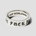 Load image into Gallery viewer, HUF Old E Ring Silver