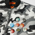 Load image into Gallery viewer, HUF Olympia Flight Jacket Camo