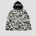 Load image into Gallery viewer, HUF Olympia Camo Hooded Overshirt Camo