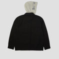 Load image into Gallery viewer, HUF Olympia Hooded Overshirt Black