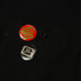 Load image into Gallery viewer, HUF Olympia Hooded Overshirt Black