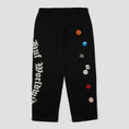 Load image into Gallery viewer, HUF Olympia Open Hem Sweatpant Black