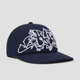 Load image into Gallery viewer, HUF Outlines Snapback Cap Navy