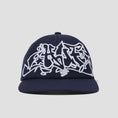 Load image into Gallery viewer, HUF Outlines Snapback Cap Navy