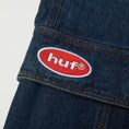 Load image into Gallery viewer, HUF Oval Denim Cargo Short Indigo