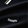 Load image into Gallery viewer, HUF Parker Velour Longsleeve Polo Black
