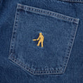 Load image into Gallery viewer, Passport Workers Club Jean Short Faded Wash Dark Indigo
