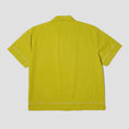Load image into Gallery viewer, HUF Pinstripe Embroidered Shortsleeve Resort Shirt Avocado