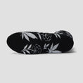 Load image into Gallery viewer, HUF Plantlife Porcelain Sock Black
