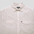 Load image into Gallery viewer, Passport Workers Check Shirt Shortsleeve Cream