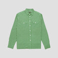 Load image into Gallery viewer, Passport Workers Check Shirt Longsleeve Green