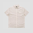 Load image into Gallery viewer, Passport Workers Check Shirt Shortsleeve Cream