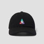 HUF Prism TT Cord 6 Panel CV Hat Black