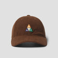 Load image into Gallery viewer, HUF Prism TT Cord 6 Panel CV Hat Dark Brown