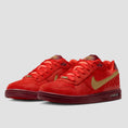 Load image into Gallery viewer, Nike SB Paul Rodriguez Zoom Air Low Skate Shoes Habanero Red / Gold / Team Red