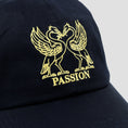 Load image into Gallery viewer, Passion Birds Cotton 6 Panel Cap Navy