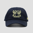 Load image into Gallery viewer, Passion Birds Cotton 6 Panel Cap Navy