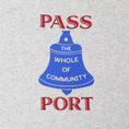 Load image into Gallery viewer, Passport Communal Bell T-Shirt Ash