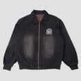 Load image into Gallery viewer, Passport Hercu-Locks Recycled Denim Freight Jacket Washed Black