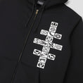 Load image into Gallery viewer, Passport Kollaasi Zip Hoodie Black